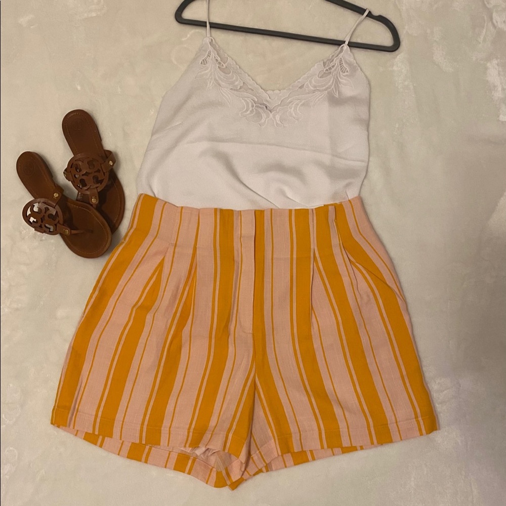 Ann Taylor Factory Paper bag shorts. New with Tags.  Size 12.